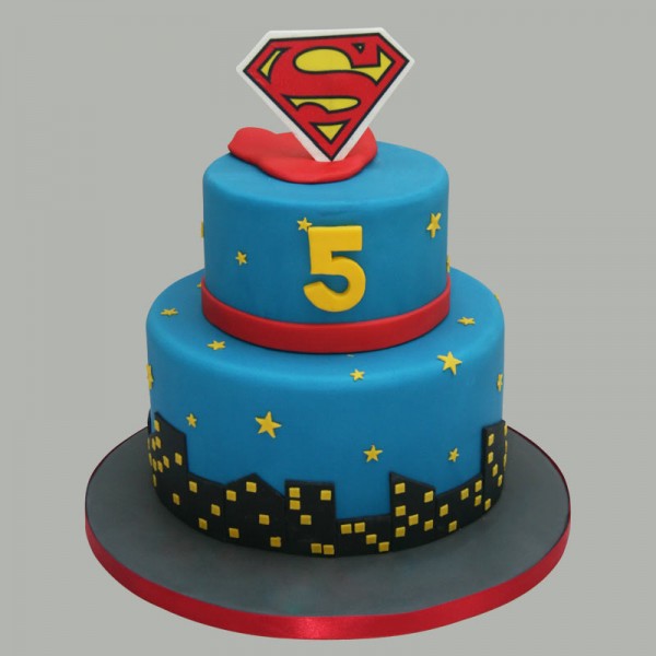 The Bake More: Superhero Panel Cake