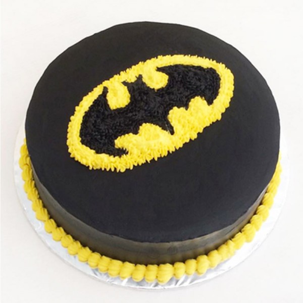 Batman 2 Tier Birthday Cake CB-NC274 – Cake Boutique