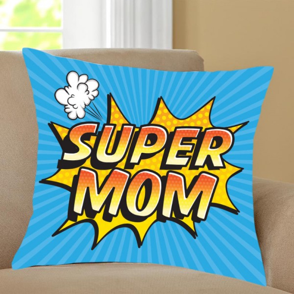 Super Mom Printed Cushion