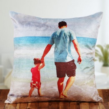 Personalised Photo Cushion for Dad