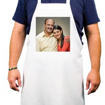 Personalised Photo Printed Apron for Dad