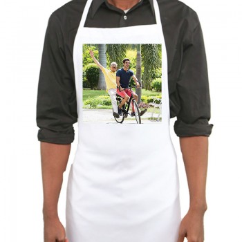 Personalised Photo Printed Apron for Dad