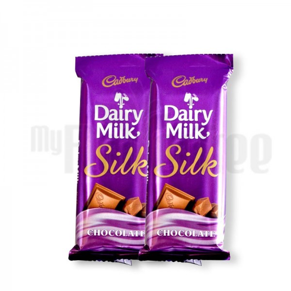 2 Silk Chocolates 65 Grams