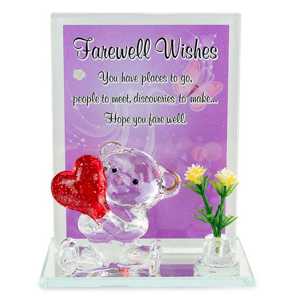 Farewell Glass Quotation