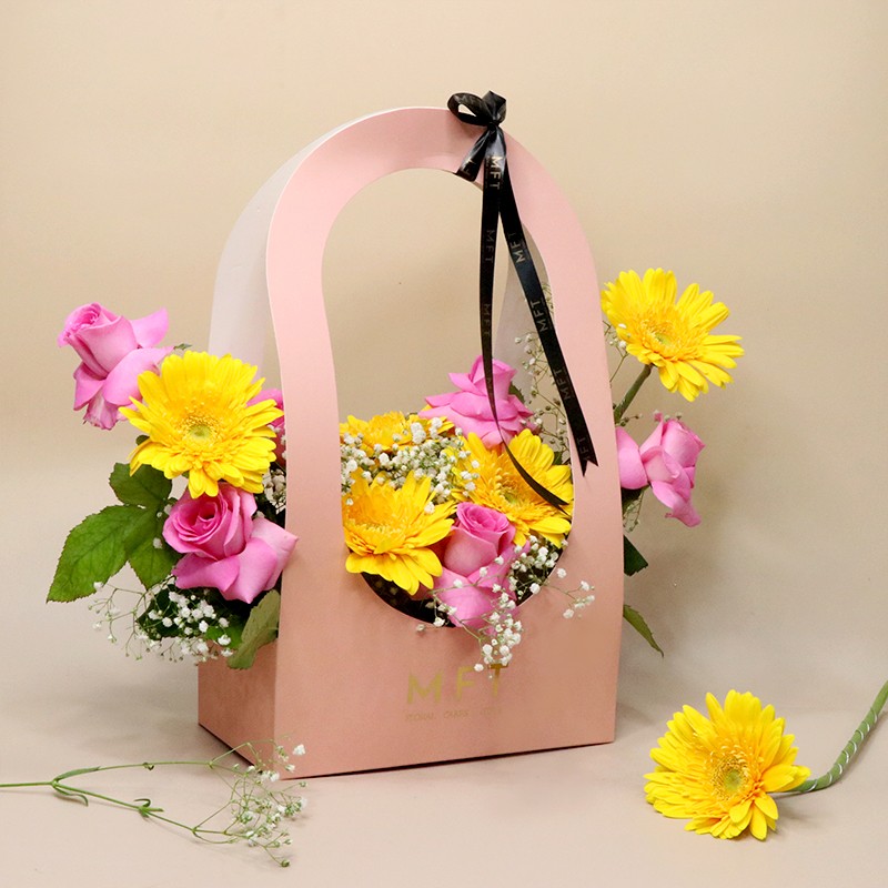 Bloom Floral Handbag ARrangement