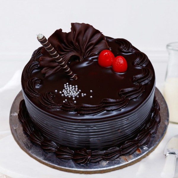Half Kg Sugarfree Belgium Chocolate Cake