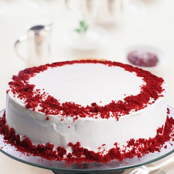 Half Kg Red Velvet Cake