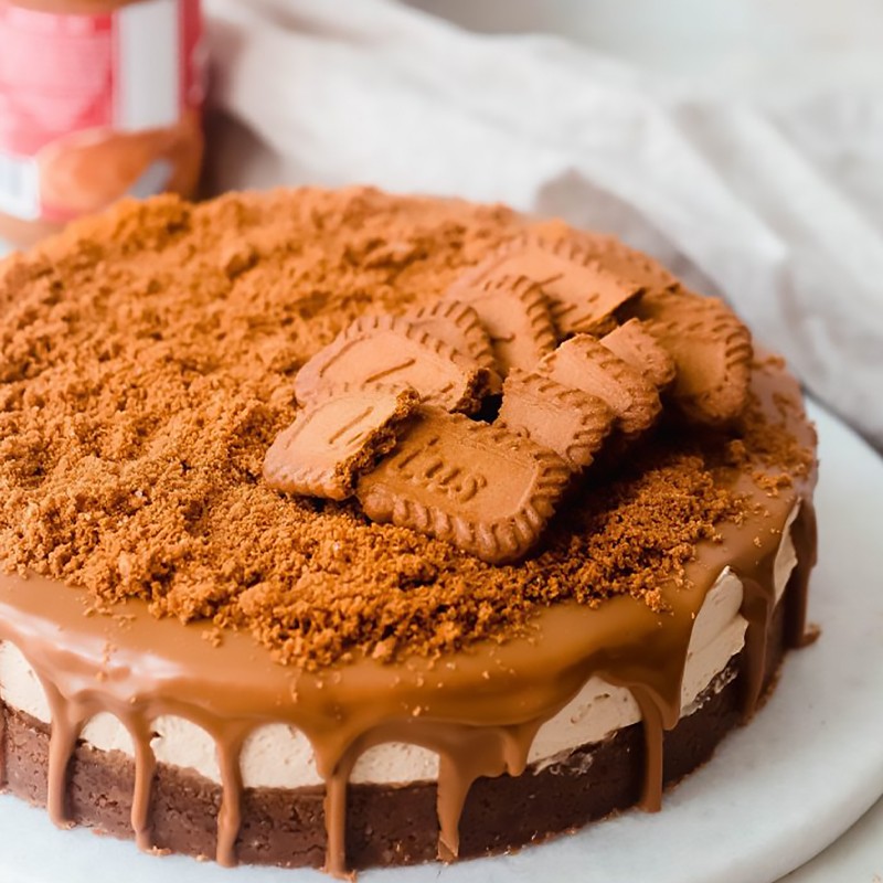 Lotus Biscoff Cheese Cake