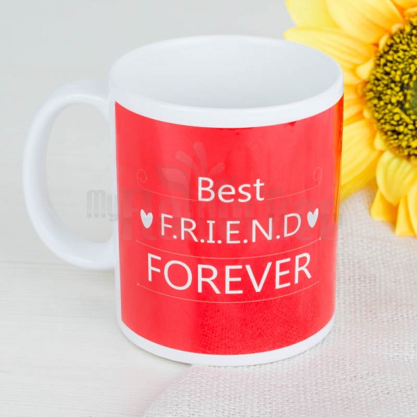 White Mug for Best Friend