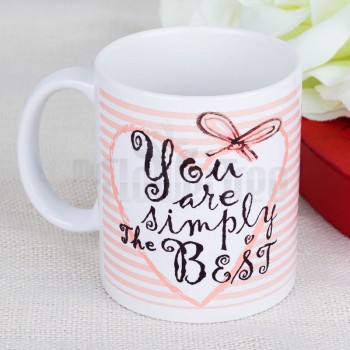 You are Simply The Best Printed Coffee Mug
