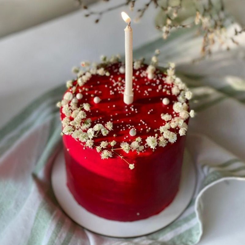 Pure Grace Gypso Topped Cake