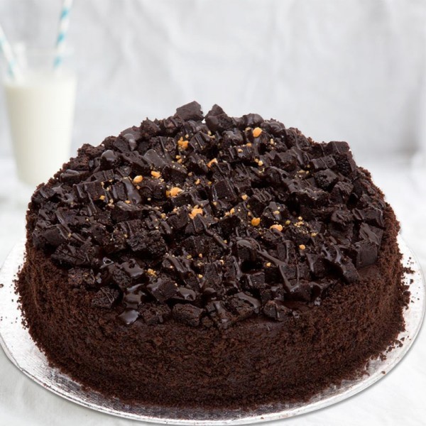 Half Kg Chocolate Round Cake