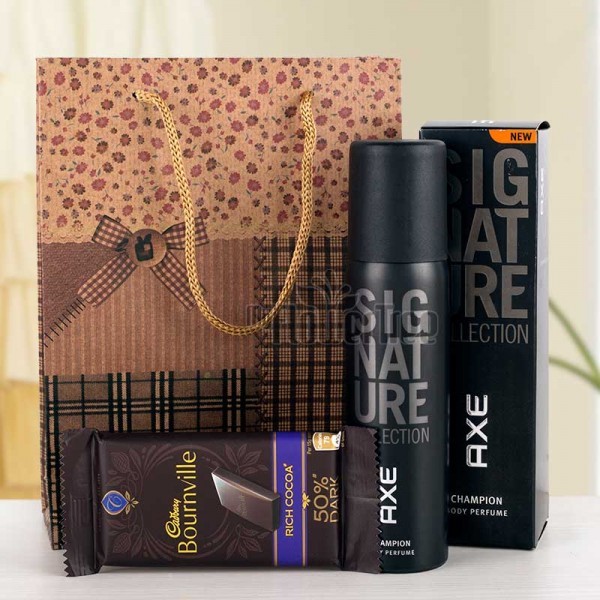 Axe Signature Perfume with Bournville Chocolate