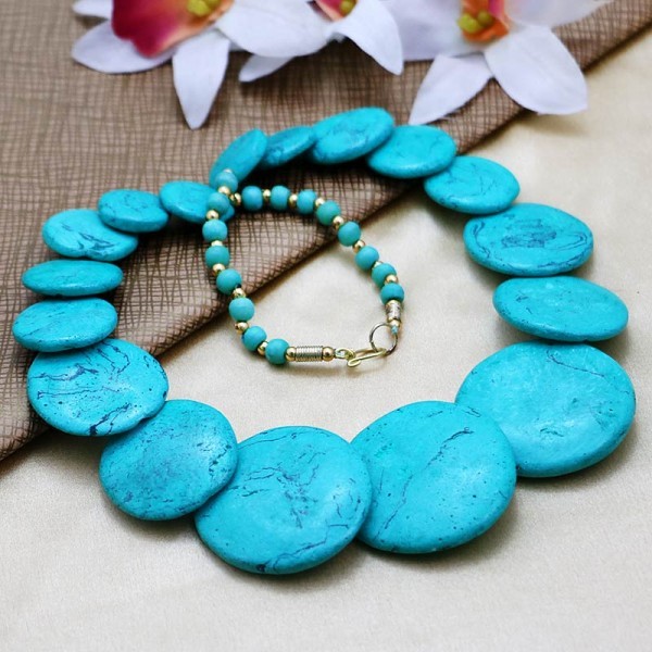 Blue Stone Designer Necklace Set