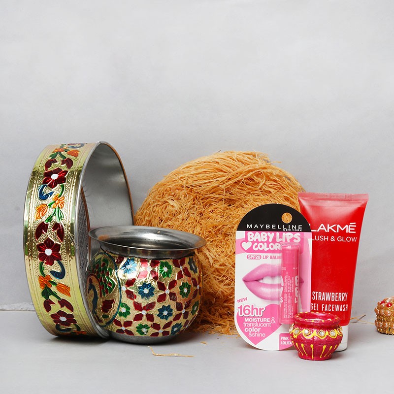 Traditional Karwa Chauth Thali Gifts for Wife