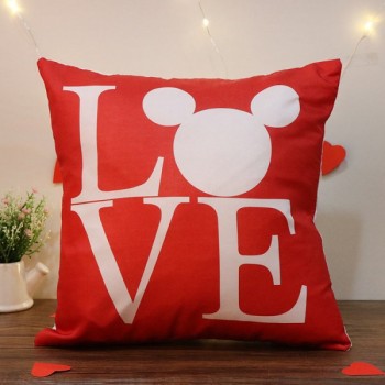 Love Theme Printed Designer Cushion