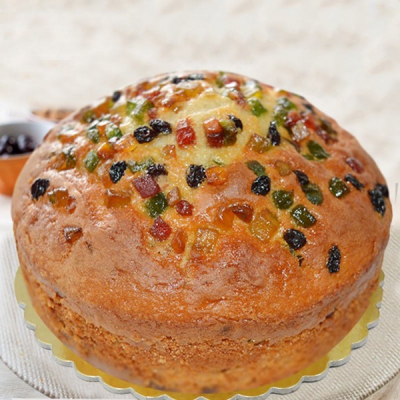 Half Kg Dry Cherry Plum Cake