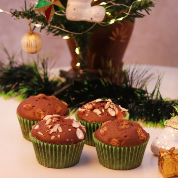 Set of 4 Chocolate DryFruit Muffins