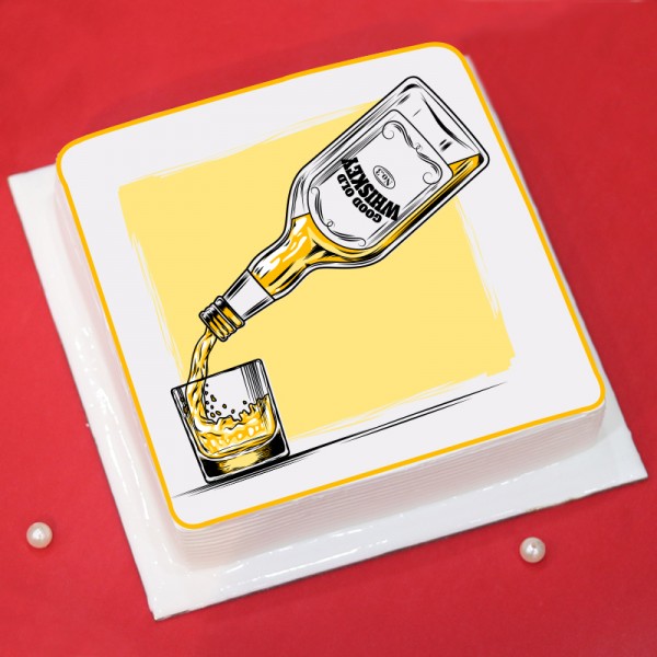 Addictive Liquor Theme Cake