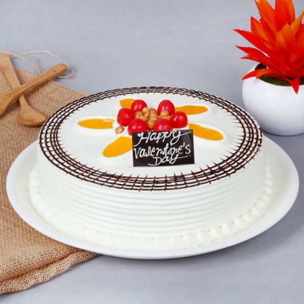 Valentines Day Butterscotch Cake
