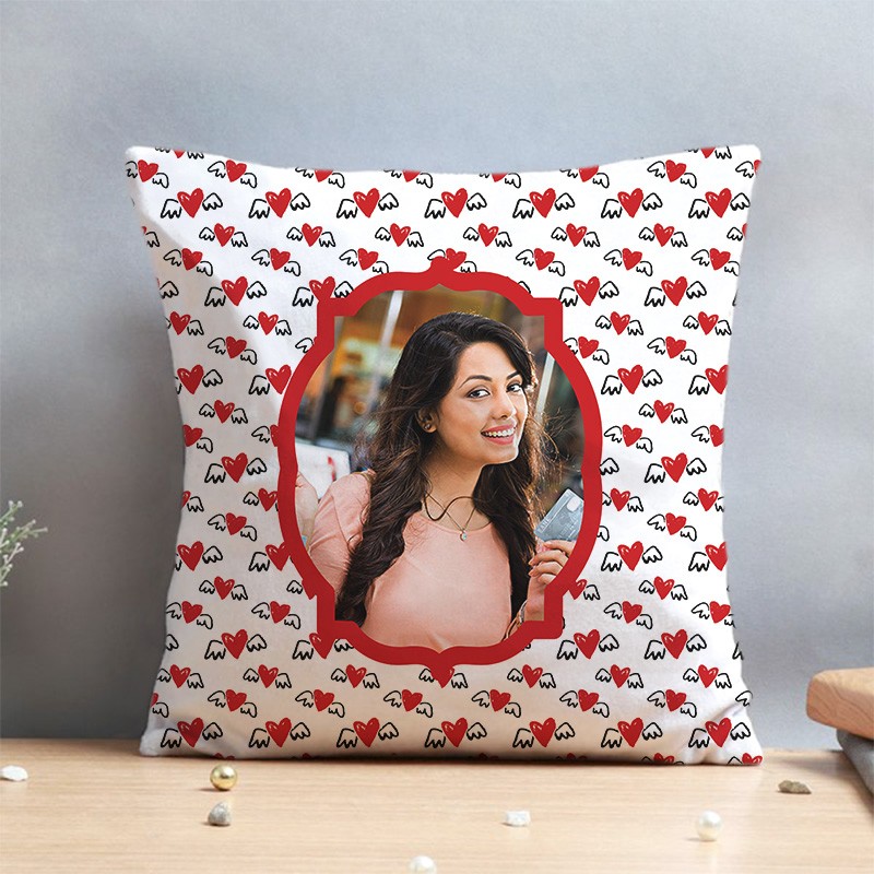 One Designer Personalised Cushion