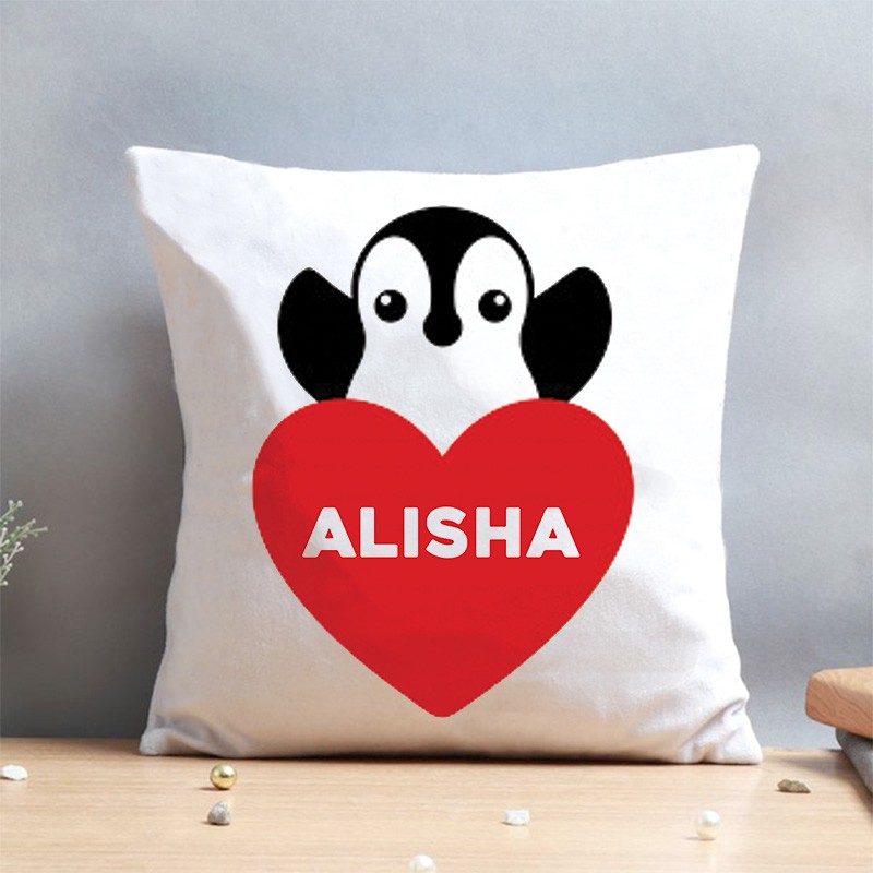 One Personalised Name Designer Cushion