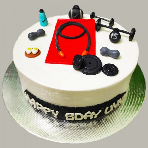 Gym Birthday Cake and Cupcake Ideas in Lahore,