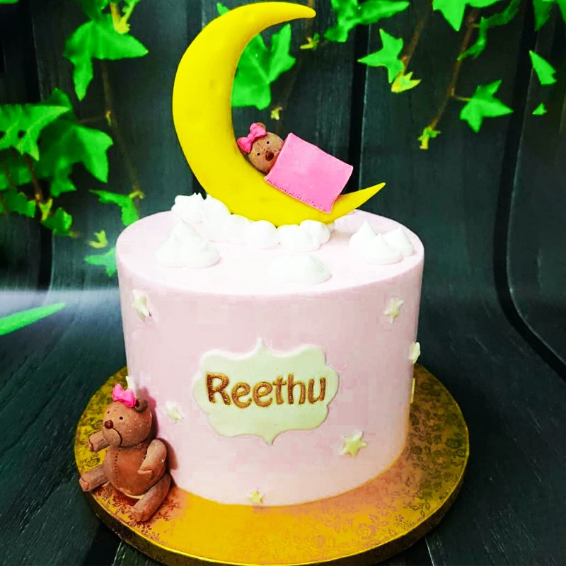 2 Kg Princess Theme Chocolate Fondant Cake