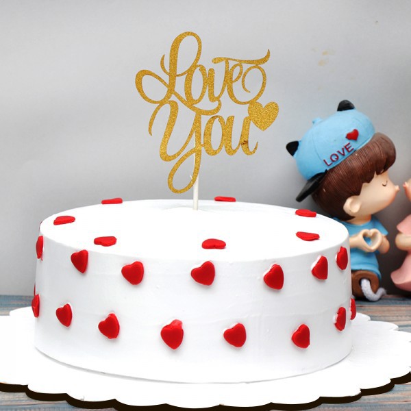 heart cake i love you