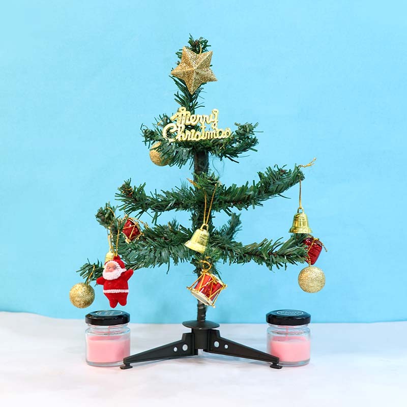 Christmas Tree and Scented Candles