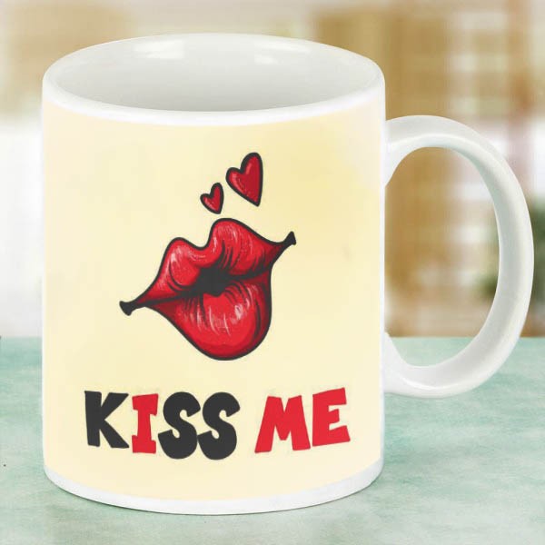 Kiss Me Coffee Mug