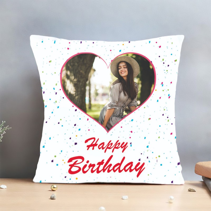 Happy Birthday Personalised Cushion