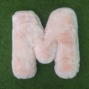 Pink Alphabet Cushion