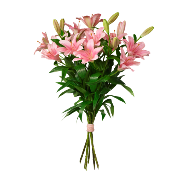 Bouquet Pink Lillies
