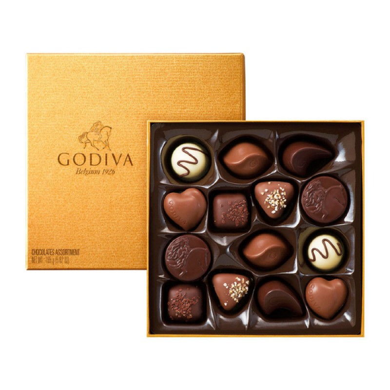 Godiva Gold Rigid Box 14pcs