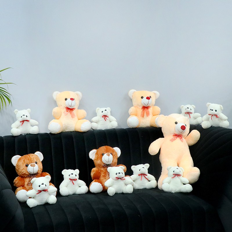 Room Full of Teddies including 1 Teddy (18 Inches) 4 Teddies (12 Inches) 10 Teddies (6 Inches)