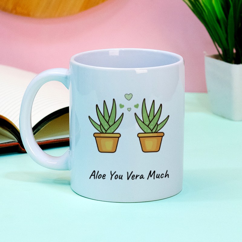 Personalised Blue Ceramic Mug 