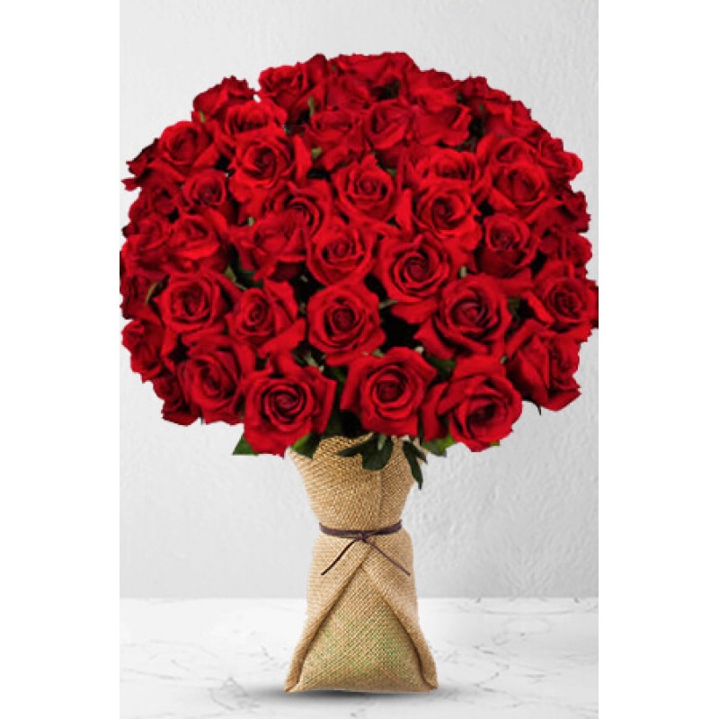 48 Long Stem Premium Rose Bouquet