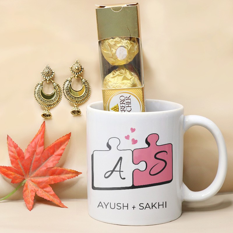 Adorable Mug N Earrings