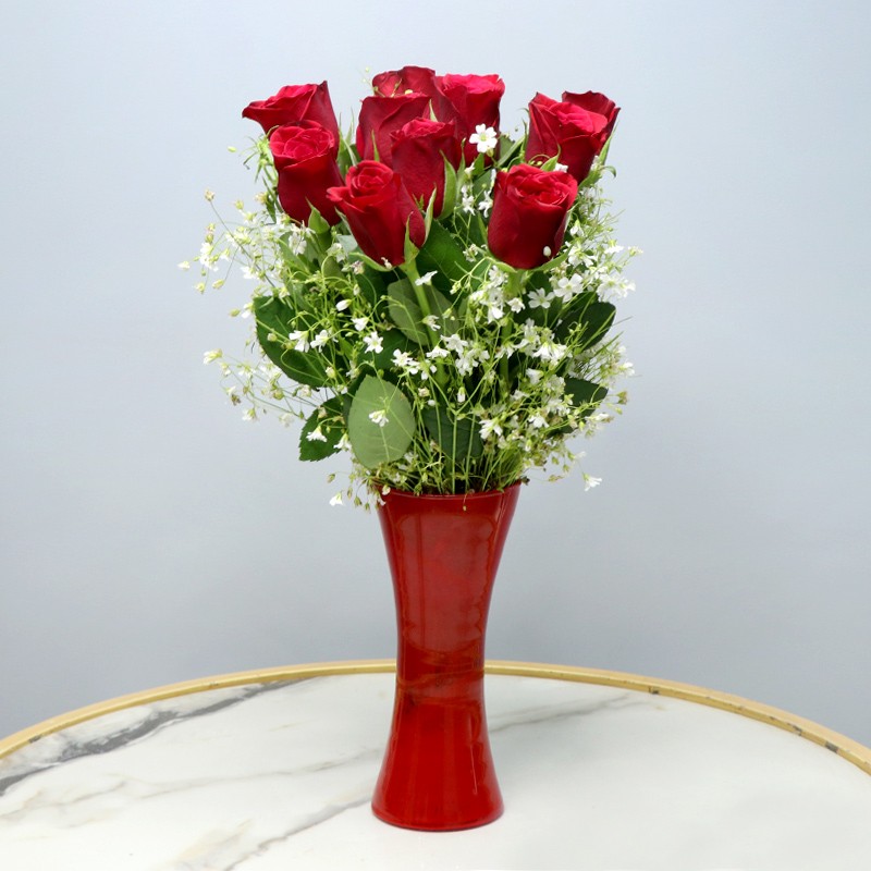 10 Red Rose