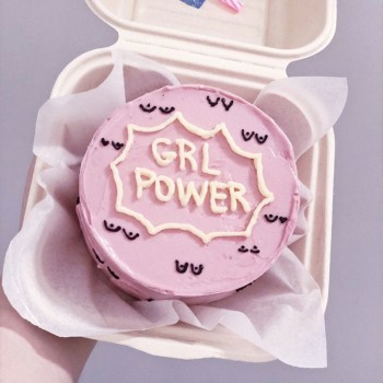 Girl Power Bento Cake