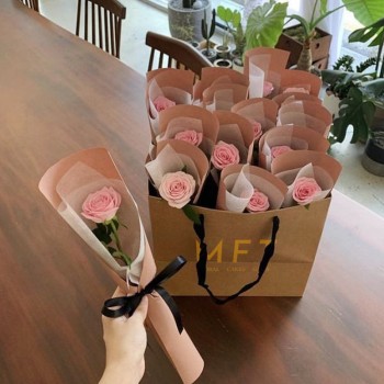 Pink Roses Surprise Bouquet