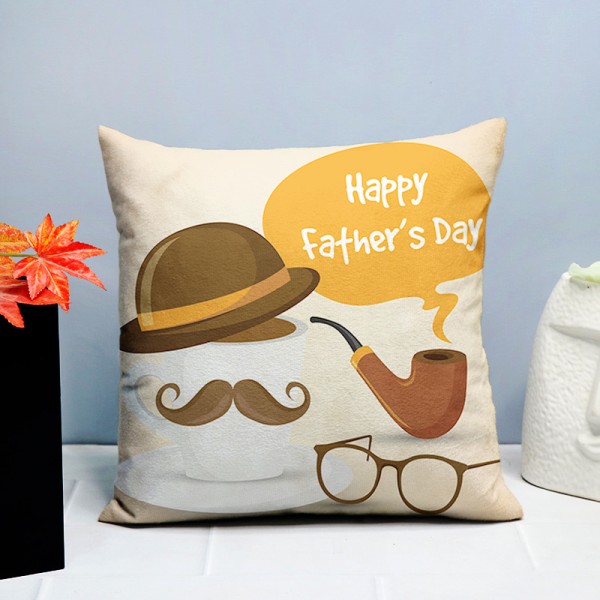 Happy Fathers Day Cushion