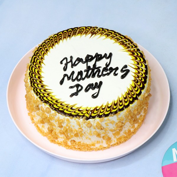 Half Kg Butterscotch Cake for Mothers Day