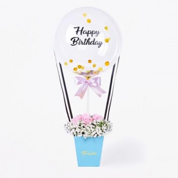 Belinda Balloon Flower Box
