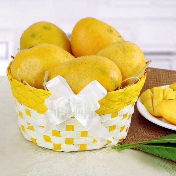 A Basket of 1.5 Kg Mangoes
