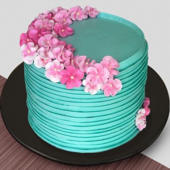 Floral Jazz Cake