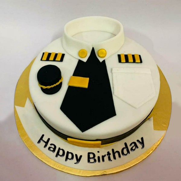 Pilot Theme Chocolate Cake