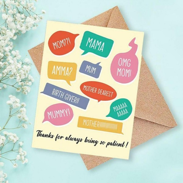 Greeting Card for Mom