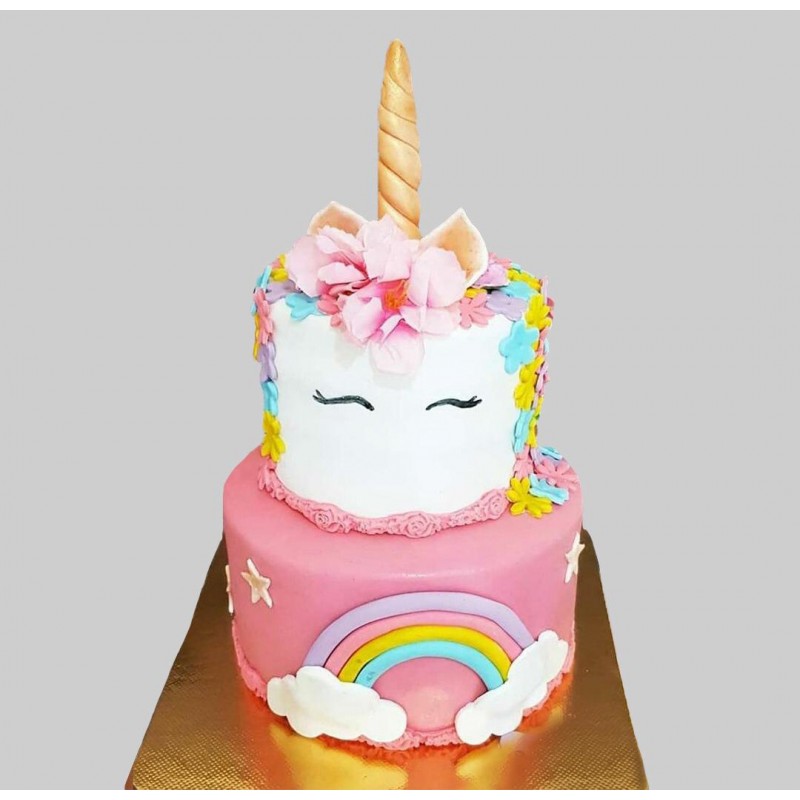 Unicorn Theme Cake